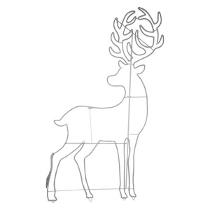 Световая фигура Neon-Night 501-315 Фигура световая Сказочный олень из гибкого неона, 180х110 см