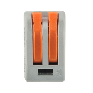 Универсальная клемма 2-проводная Rexant 07-5252-4 серая (0,08-2,5/4 мм) (50 шт./уп.)