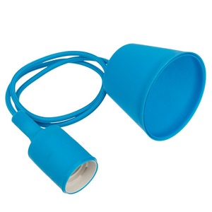 Сетевой переходник Rexant 11-8885 Патрон E27 силиконовый со шнуром 1м синий