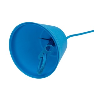 Сетевой переходник Rexant 11-8885 Патрон E27 силиконовый со шнуром 1м синий