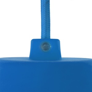 Сетевой переходник Rexant 11-8885 Патрон E27 силиконовый со шнуром 1м синий