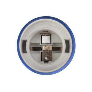 Сетевой переходник Rexant 11-8885 Патрон E27 силиконовый со шнуром 1м синий