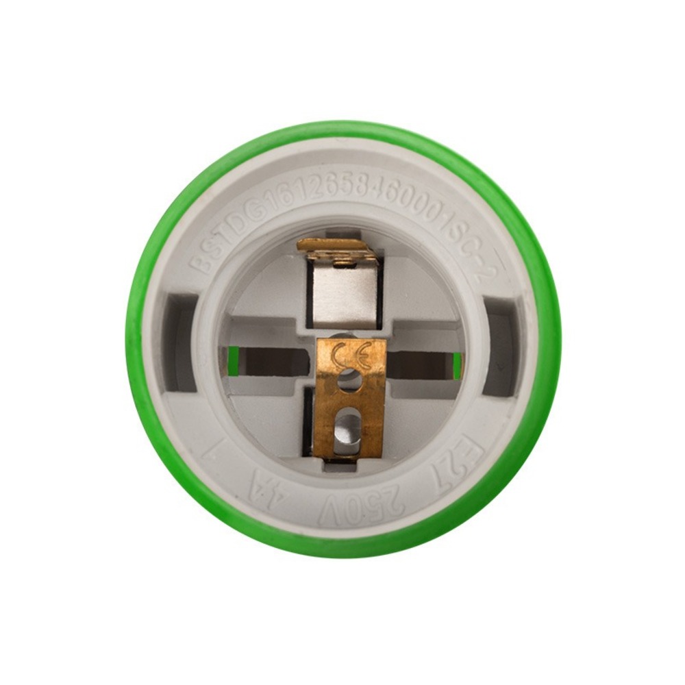 Сетевой переходник Rexant 11-8886 Патрон E27 силиконовый со шнуром 1м зеленый