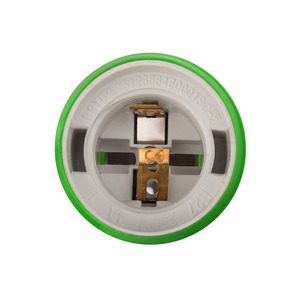 Сетевой переходник Rexant 11-8886 Патрон E27 силиконовый со шнуром 1м зеленый