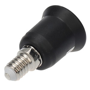 Сетевой переходник Rexant 11-8871 Переходник цокольный E14-E27 черный