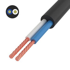 Кабель и провод электрический Rexant 01-8033-20 Провод соединительный ПВС 2x1,5 мм, черный, длина 20 метров, ГОСТ 7399-97