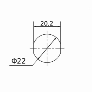 Индикатор Rexant 36-3380 30 220V красный LED (10 штук)