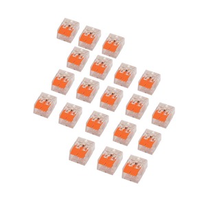 Клемма соединительная рычажковая Rexant 07-5202-20 2-проводная 0.14-4mm 20 шт.