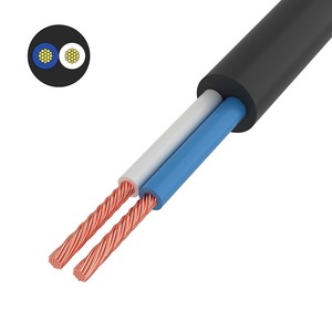 Кабель и провод электрический Rexant 01-8031-5 Провод соединительный ПВС 2x0,75 мм, черный, длина 5 метров, ГОСТ 7399-97