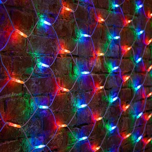 Гирлянда Сеть Neon-Night 217-149 2x3м, белый КАУЧУК, 432 LED Мультиколор