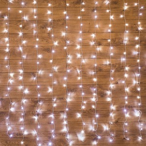Гирлянда «Светодиодный дождь» Neon-Night 235-065 2х3 м, свечение с динамикой, прозрачный провод, 230 В, цвет белый