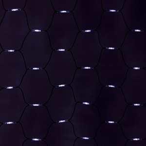 Гирлянда Сеть Neon-Night 216-121 LED диоды,  2х3м., (432 диодов), черный провод каучук, белые диоды, с контроллером