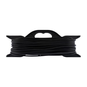 Удлинитель-шнур на рамке PROconnect 11-7104 ПВС 2х0.75, 40 м, б/з, 6 А, 1300 Вт, IP20, черный