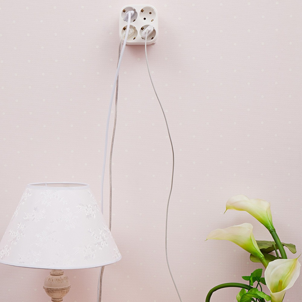 Четверник электрический Rexant 11-1073 16 А с заземлением белый