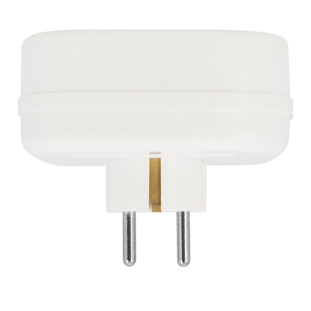 Четверник электрический Rexant 11-1073 16 А с заземлением белый