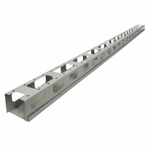 Кабельный организатор для рэкового шкафа Rexant 04-2640 Вертикальный кабельный органайзер 42U, Standart с крышкой, ширина 100мм