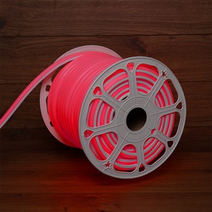 Гибкий неон Neon-Night 131-082 LED SMD, форма – D, 16х16 мм, красный, 120 LED/м, бухта 50 м