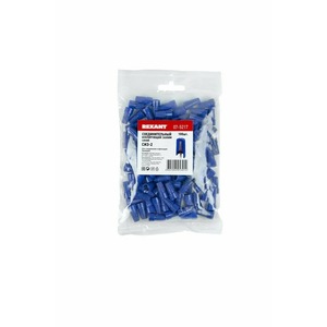 Соединительный изолирующий зажим Rexant 07-5217 СИЗ-2, 3,0 мм (1,0-4,5 мм) синий (100 штук)