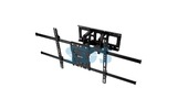 Кронштейн Rexant 38-0384 для телевизора 37-85 дюймов, наклонно-поворотный, двойное колено