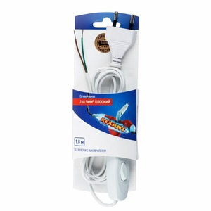 Кабель Силовой Rexant 06-3251 белый 1.8m