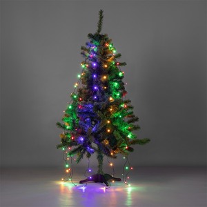 Елочная гирлянда с кольцом Neon-Night 235-079 7 нитей по 1,5 метра, цвет диодов мультиколор, не соединяется