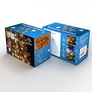 Елочная гирлянда с кольцом Neon-Night 235-086 7 нитей по 1,8 метра, цвет диодов теплый белый, не соединяется