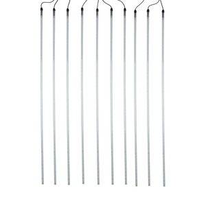 Гирлянда «Тающие сосульки» Neon-Night 256-429 24 В, комплект 10 шт. х 100 см, шаг 100 см, 900 LED, белый, соединяются