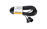 Удлинитель-шнур PROconnect 11-7115 ПВС 2х0.75, 20 м, б/з, 6 А, 1300 Вт, IP20, черный