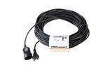 Удлинитель-шнур PROconnect 11-7116 ПВС 2х0.75, 30 м, б/з, 6 А, 1300 Вт, IP20, черный