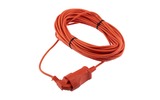 Удлинитель-шнур PROconnect 11-7106 ПВС 2х0.75, 20 м, б/з, 6 А, 1300 Вт, IP20, оранжевый
