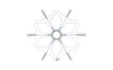 Фигура Neon-Night 501-225 Снежинка из гибкого неона с эффектом тающих сосулек, 60х60 см