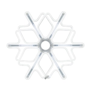 Фигура Neon-Night 501-225 Снежинка из гибкого неона с эффектом тающих сосулек, 60х60 см