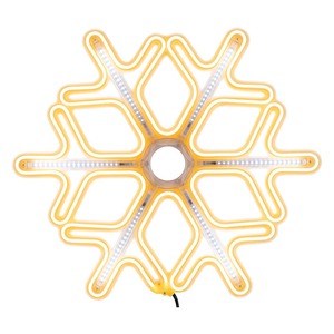 Фигура Neon-Night 501-226 Снежинка из гибкого неона с эффектом тающих сосулек, 60х60 см