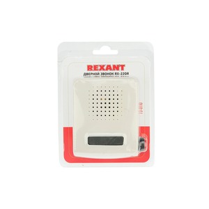 Звонок электрический Rexant 73-0110 220 вольт с регулятором громкости