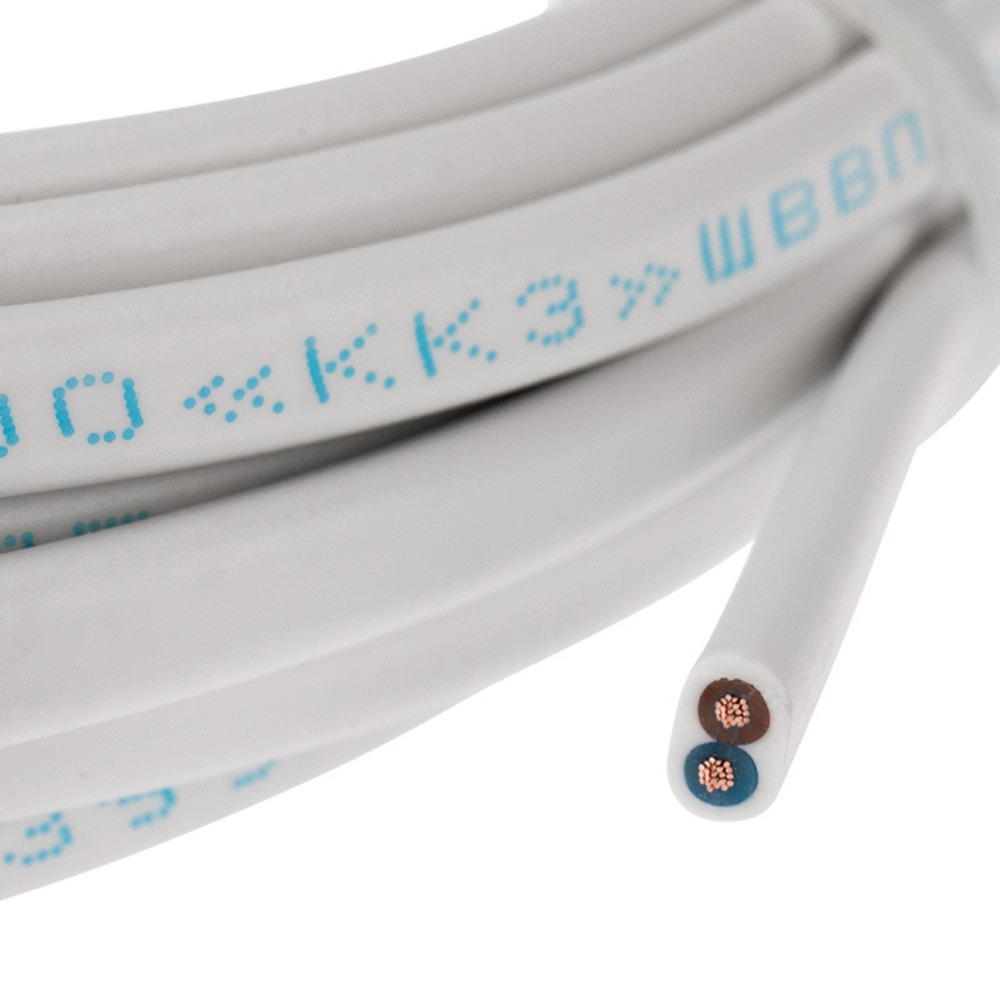 Провод Rexant 01-8086-5 ШВВП 2х0,75 мм, длина 5 метров, ГОСТ 7399-97