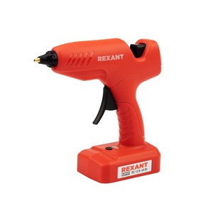 Клеевой пистолет Rexant 12-1553 Пистолет клеевой, 60 Вт, 11 мм, ЭКСПЕРТ, аккумуляторный