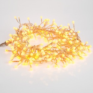 Гирлянда Мишура LED Neon-Night 303-606 3 м прозрачный ПВХ, 288 диодов, цвет ТЕПЛЫЙ БЕЛЫЙ