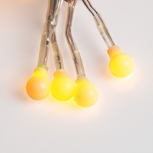 Гирлянда Мишура LED Neon-Night 303-606 3 м прозрачный ПВХ, 288 диодов, цвет ТЕПЛЫЙ БЕЛЫЙ