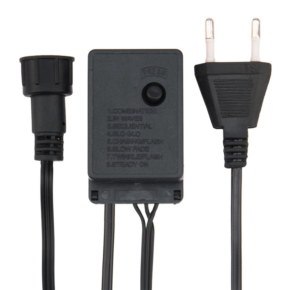 Гирлянда «Кластер LED» Neon-Night 303-625 3 м, темно-зеленый ПВХ IP20, 288 диодов, цвет белый