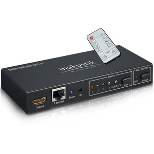 Коммутатор HDMI Inakustik 0062450413 Premium HDMI Switch High Speed HEAC