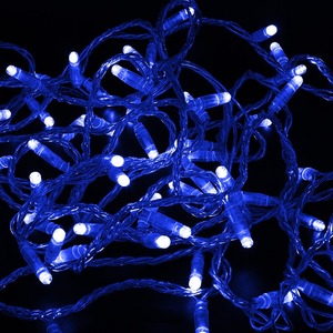 Гирлянда Нить Neon-Night 305-153 10м, постоянное свечение, прозрачный ПВХ, 24В, цвет Синий