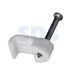 Крепеж кабеля плоский Rexant 07-4207-20 8 х 3 мм, белый (упак. 20 шт)