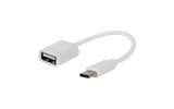 USB кабель OTG Type C на USB Rexant 18-1180 шнур 0.15 м белый (10 штук)