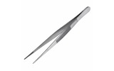 Пинцет Noname 12-0346 прямой, узкий, рифленый 145 мм ПРОФИ