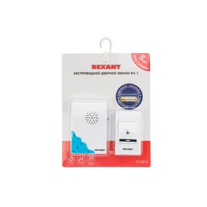 Беспроводной дверной звонок Rexant 73-0010 Беспроводной дверной звонок RX-1
