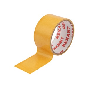 Двухсторонний скотч Rexant 09-6248 полипропиленовая основа, 48 мм, ролик 5 м (1 штука)