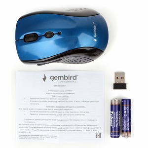 Мышь беспроводная Gembird MUSW-425