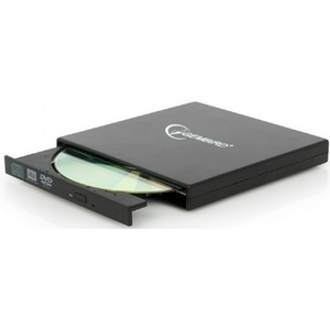 Внешний DVD-привод с интерфейсом USB 2.0 Gembird DVD-USB-02-SV