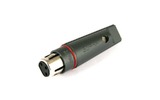 Разъем XLR Supra SWIFT 3F XLR LIGHT AU Grey