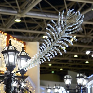 Световое пано Noname S-0003 Перо павлина 80х50 см.